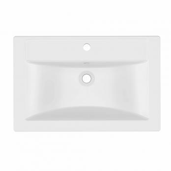 Раковина накладная "МАРГО-70" белая (MIXLINE)