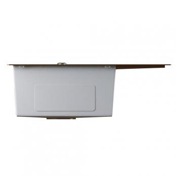 Мойка настол.монтаж 60х50 (3,0) лев. вып 3 1/2  MIXLINE PRO 20см с сифоном (бронза)