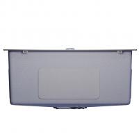 Мойка настол.монтаж 50х50 (3,0) вып 3 1/2  MIXLINE PRO 20см с сифоном (сатин НАНО декор)