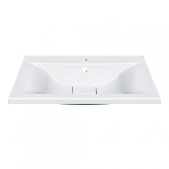 Раковина накладная "НЕЛЛИ-75" белая (MIXLINE)