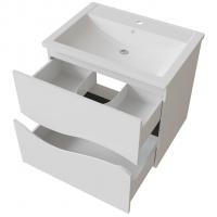 Тумба д/ванной "Лайф-60" подвесная  под раковину Марго-60 (MIXLINE) (ПВХ)