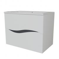 Тумба д/ванной "Лайф-70" подвесная  под раковину Марго-70 (MIXLINE) (ПВХ)
