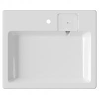 Раковина над стиральной машиной "ЛАЙН" 60*50 ш*г, с кронштейнами (MIXLINE)