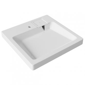 Раковина над стиральной машиной "МАРИО" 60*60 ш*г, с кронштейнами (MIXLINE)