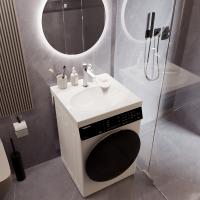 Раковина над стиральной машиной "ОРЕОЛ" 60*60 ш*г, с кронштейнами (MIXLINE)