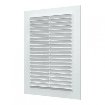 Решетка вент. 138*188 1318С ж/наклонные с сеткой ERA