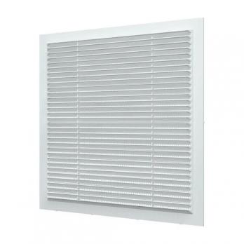 Решетка вент. 285*285 2828С ж/наклонные с сеткой ERA