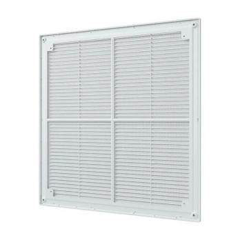 Решетка вент. 300*300 3030Р ж/наклонные с сеткой, разъемная ERA