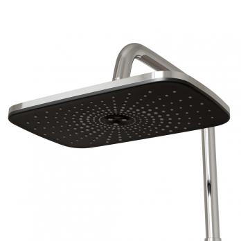 Душевая система 35к MIXLINE ML2409 излив лейка 3 позиции +лейка "Тропический душ" ХРОМ