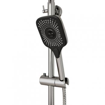 Душевая система 35к MIXLINE ML2409 излив лейка 3 позиции +лейка "Тропический душ" ХРОМ