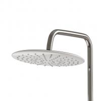 Душевая система 35к MIXLINE ML2415 излив лейка 3 позиции +лейка "Тропический душ" ХРОМ/БЕЛЫЙ