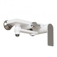 Душевая система 35к MIXLINE ML33-06"City White"излив лейка 3 поз. +лейка"Тропический душ" БЕЛЫЙ/ХРОМ