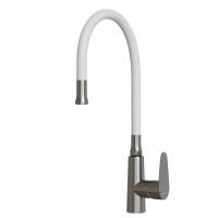 Излив для см кухня ГИБКИЙ белый (для смесителей MIXLINE MLSS36-09)