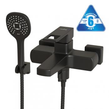 Смеситель для ванны 35k MIXLINE ML34-01 "Solo Black" ЧЕРНЫЙ