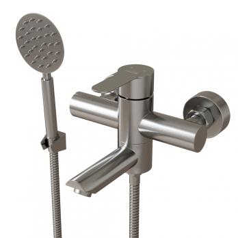 Смеситель для ванны 35k MIXLINE MLSS32-01 "Stainless" НЕРЖ