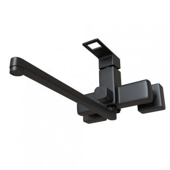 Смеситель для ванны и раковины 35k MIXLINE ML34-02 "Solo Black" ЧЕРНЫЙ