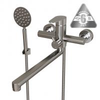 Смеситель для ванны и раковины 35k MIXLINE MLSS-02 НЕРЖ