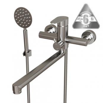 Смеситель для ванны и раковины 35k MIXLINE MLSS-02 НЕРЖ