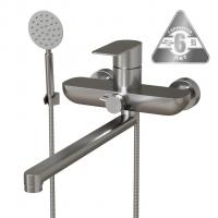 Смеситель для ванны и раковины 35k MIXLINE MLSS-021 НЕРЖ