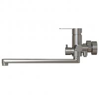 Смеситель для ванны и раковины 35k MIXLINE MLSS32-02 "Stainless" НЕРЖ