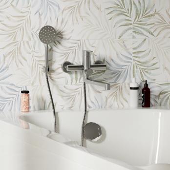 Смеситель для ванны и раковины 35k MIXLINE MLSS32-02 "Stainless" НЕРЖ