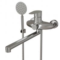 Смеситель для ванны и раковины 35k MIXLINE MLSS36-02 "Steel Kit" НЕРЖ