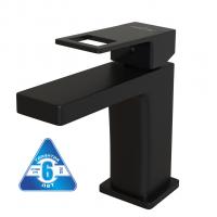 Смеситель для раковины 35k MIXLINE ML34-04 "Solo Black" ЧЕРНЫЙ