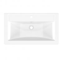 Раковина накладная "МАРГО-90" белая (MIXLINE)