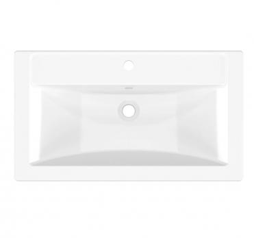 Раковина накладная "МАРГО-90" белая (MIXLINE)