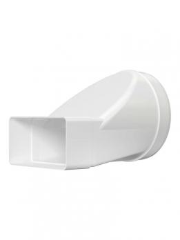 Соединитель 60х120/D125  эксц плоский/круглым 612СП12,5КП ERA