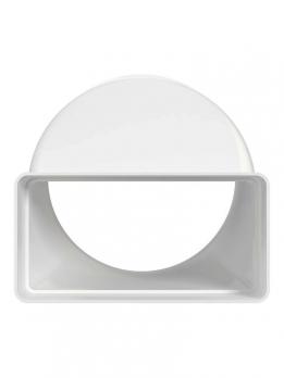 Соединитель 60х120/D125  эксц плоский/круглым 612СП12,5КП ERA