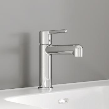 Смеситель для раковины 26к IDDIS AIGSB00i01 "Aiger" литой, п/шпильку, ХРОМ