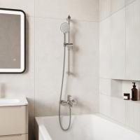 Смеситель для ванны 35к IDDIS AIGBC00i02WA "Aiger" без душ. аксессуаров, ХРОМ матовый