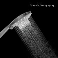 Лейка для душа Milardo ILS5FBRM18 "Ideal Spa" D111мм, 5 режимов, ЧЕРНЫЙ матовый, коробка