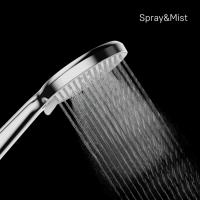 Лейка для душа Milardo ILS3FCRM18 "Ideal Spa" D130мм, 3 режима, ХРОМ, коробка