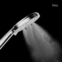 Лейка для душа Milardo ILS3FCRM18 "Ideal Spa" D130мм, 3 режима, ХРОМ, коробка