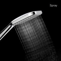 Лейка для душа Milardo ILS1FCSM18 "Ideal Spa" квадрат, 1 режим, ХРОМ, коробка