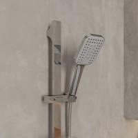 Лейка для душа Milardo ILS3FCSM18 "Ideal Spa" квадрат, 3 режима, ХРОМ, коробка