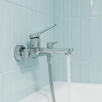 Смеситель для ванны 35к IDDIS PARSB02i02WA "Parker" без душ. аксессуаров, ХРОМ