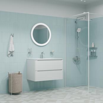 Смеситель для раковины 25к IDDIS PARSB00i01 "Parker" литой, под шпильку, ХРОМ