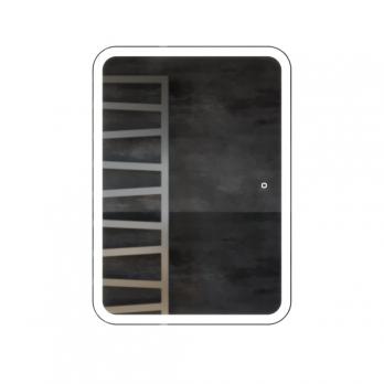 Зеркало MIXLINE "Стив" 500*700 (ШВ) сенсорный выключатель, светодиодная подсветка, гор/верт крепеж