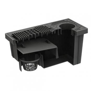 Ливнеприемник кровельный Master черный 377*176*202 A15 (6176)