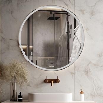 Зеркало MIXLINE "Анита" 500*500 (ШВ) бесконтактный сенсор, светодиодная подсветка