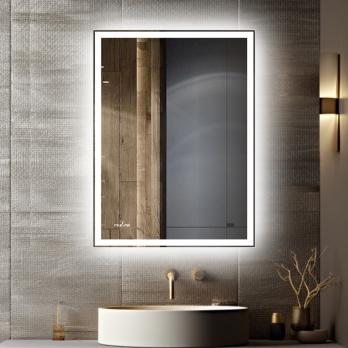 Зеркало MIXLINE "Велес" 600*800 (ШВ) бесконтактный сенсор, светодиодная подсветка