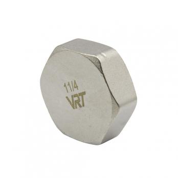 Заглушка 1 1/4'' вн  VRT® никель