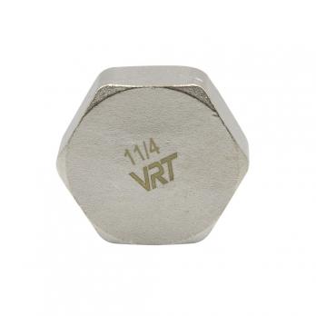 Заглушка 1 1/4'' вн  VRT® никель