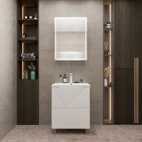 Зеркальный шкаф "ВЕКТОР" 600*800 (ШВ) универсальный, бесконтактный сенсор, светодиодная подсветка