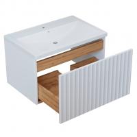 Тумба д/ванной "ВЕКТОР-60" подвесная "push-to-open" под раковину Марго-60 (MIXLINE) (ПВХ)