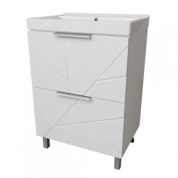 Тумба д/ванной "Гранд-70"  под раковину Марго-70 (MIXLINE) (ПВХ)