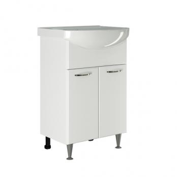 Тумба д/ванной "СТАНДАРТ-55" под раковину Уют-55 (Rosa) (ПВХ)